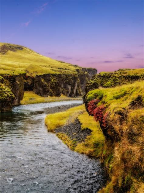 Landscape Of Fjadrargljufur In Iceland Top Tourism Destination