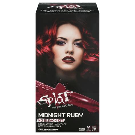 Save On Splat Hair Color Midnight Ruby Order Online Delivery Giant
