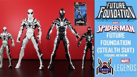 Marvel Legends Future Foundation Spider Man Stealth Suit 60 Amazing