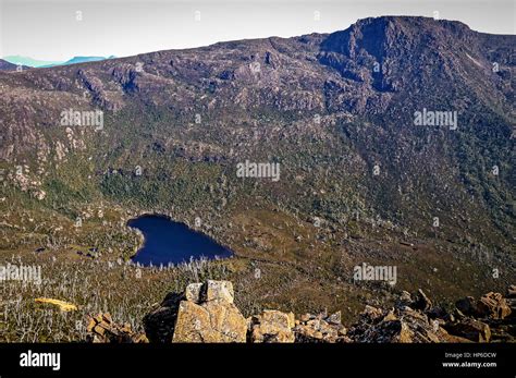 Mountain Lake At Mt Field Tasmania Australia Stock Photo Alamy
