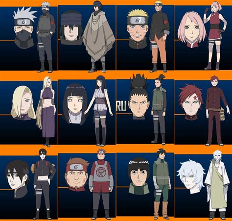The Last Naruto Movie Characters By Alextheviper On Deviantart