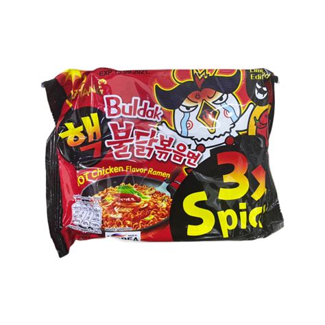 Samyang Buldak Hot Chicken Flavor Ramen 3x Spicy Pack 5pc