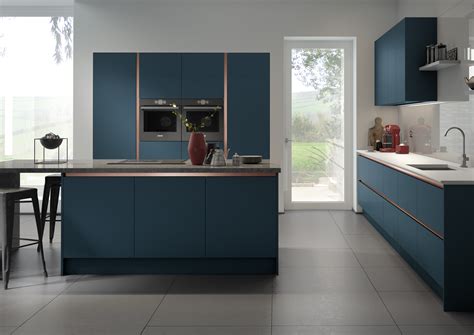 Vivo Paint To Order For Vero Handleless Rail System On Trend Kitchen