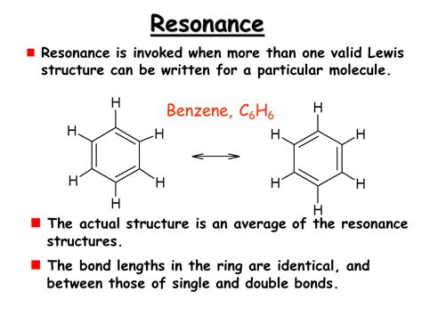 Learn vocabulary, terms and more with flashcards, games and other study tools. Resonance - Presentation Chemistry
