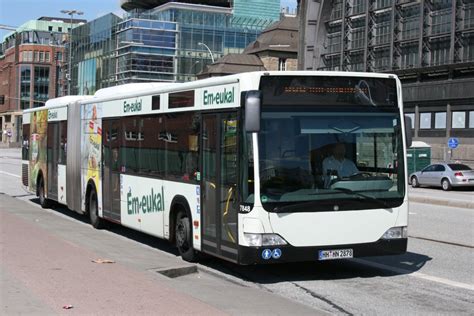 Hochbahn 7848 Hh Hn 2878 Macht Werbung Für Em Eukal Bus Bildde