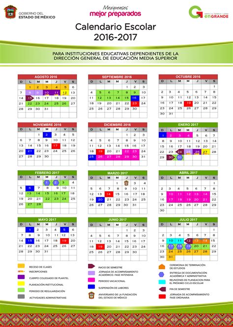 Calendario Escolar 2016 2017 Página Web De Epoant