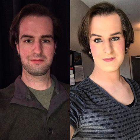 Transgender Before And After Mtf Before And After Mtf Transition Transgender Transformation