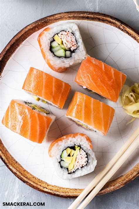 Alaska Roll Sushi Recipe Smackeral