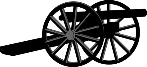 Cannon clipart civil war cannon, Cannon civil war cannon Transparent 