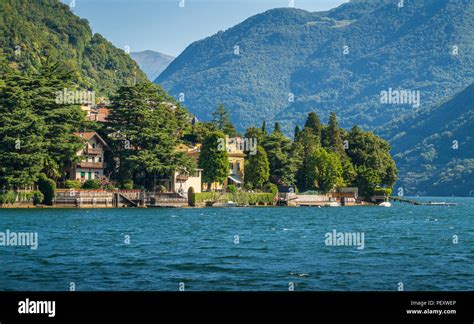Oleandra Villa Laglio Como Lake Immagini E Fotografie Stock Ad Alta