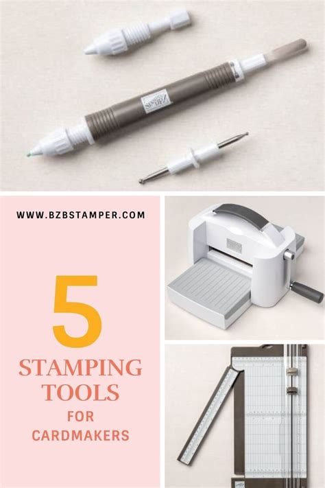 My Top 5 Stamping Tools For Card Making Barb Brimhall The Bzbstamper