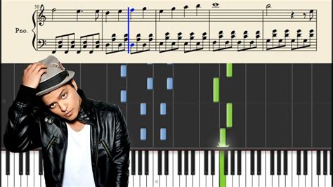 Bruno Mars Count On Me Easy Piano Tutorial Youtube