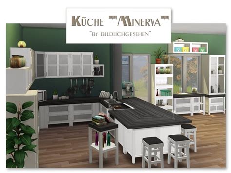 Minerva Kitchen By Bildlichgesehen At Akisima Sims 4 Updates