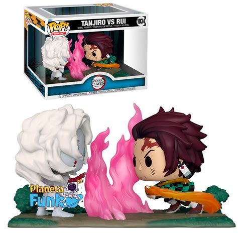 Demon Slayer Tanjiro Vs Rui Moment Funko