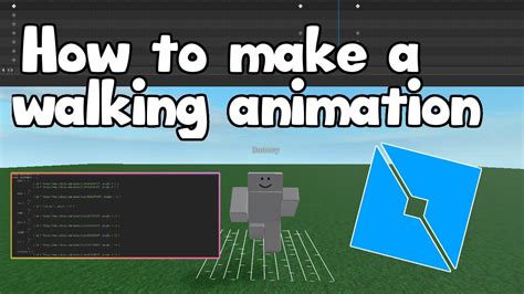 How To Make A Working Walking Animation In Roblox Studio Easy Youtube