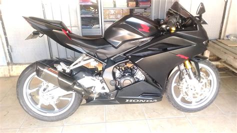 The new honda cbr250rr is based on a freshly developed steel truss frame with an aluminum lug type swingarm. CBR 250 RR With Prospeed Viper Sound - YouTube