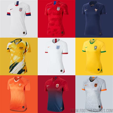 Nike 2019 Womens World Cup Kits Released England France Usa And