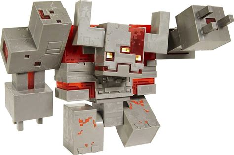 Mattel Minecraft Dungeons Redstone Monstrosity Figur Gvv13 Amazonde