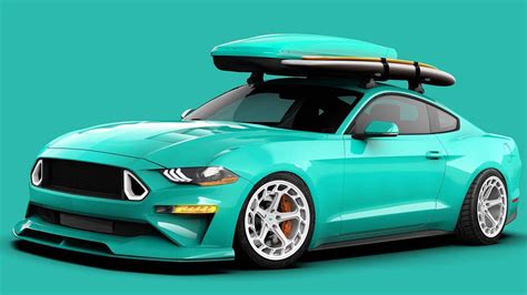 Sema 2021 Ford Mustang Concepts Infotainment