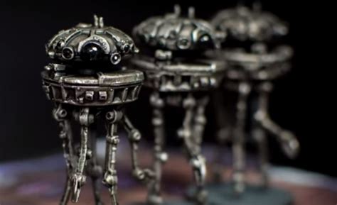 Star Wars Imperial Assault Painting Guide How To Paint Probe Droids