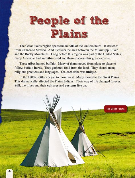 American Indians Of The Plains Surviving The Great Expanse Reader