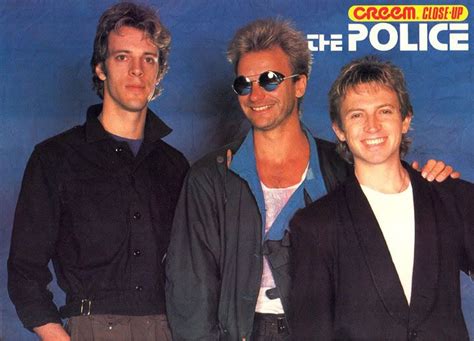 The Police 198384 80s Bands Cool Bands The Police Band Andy Summers Music Pictures