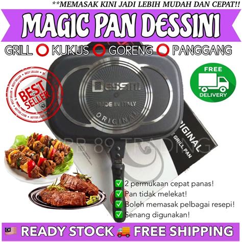 Besides good quality brands, you'll also find plenty of discounts when you shop for non stick pan during big sales. READY STOCK Pemanggang Magic Dessini Magic Pan - Non ...