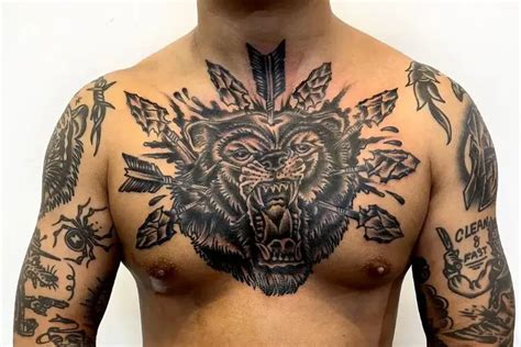 Collection Of Best Chest Tattoo For Men Chest Tattoo Ideas Men