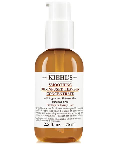 Kiehls Since 1851 Smoothing Oil Infused Leave In Concentrate 25 Oz