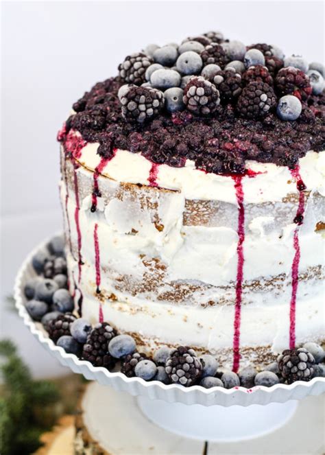 Naked Cake With Berry Compote Recipe And How To The Diy Lighthouse