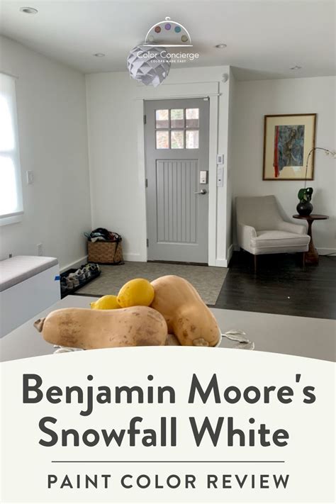 Benjamin Moore Snowfall White Color Review White Paint Colors Off