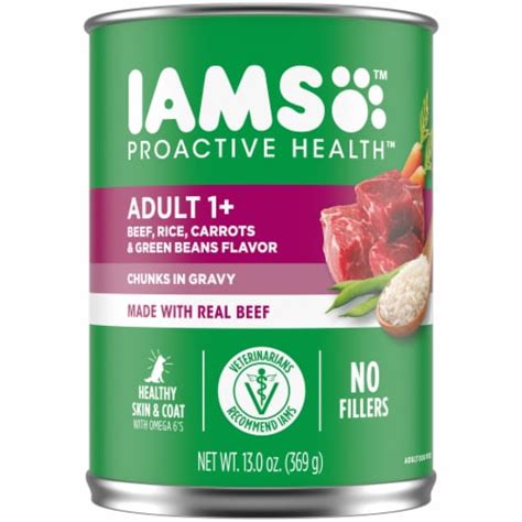 Iams Proactive Health Adult Beef Wet Dog Food 13 Oz Fred Meyer