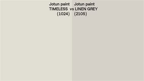 Jotun Paint Timeless Vs Linen Grey Side By Side Comparison