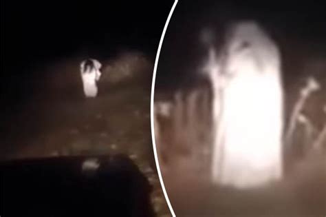 Terrifying Dash Cam Video Captures Creepy Encounter With Strange Woman