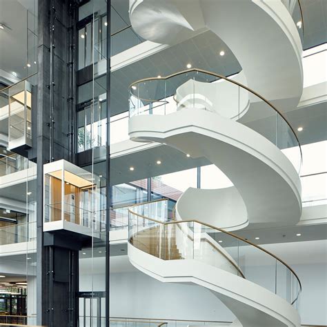 Elegant Spiral Staircase At Vector In Stuttgart Weilimdorf Architonic