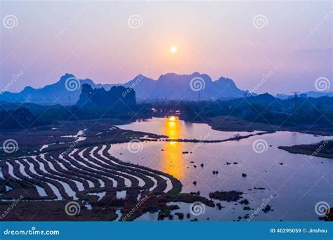 Landscape In Huixian Park Stock Image Image Of Heat 40295059