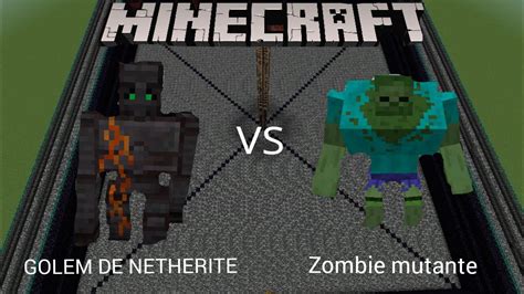 MINECRAFT GOLEMS VS MUTANTES YouTube