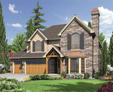 English Cottage Style Home Plan 6970am Architectural