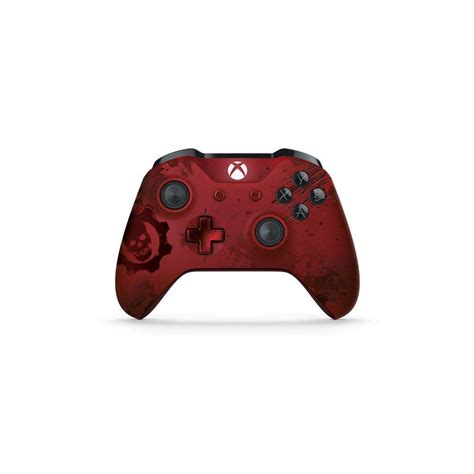Xbox One Original Wireless Controller Gears Of War 4 Crimson Omen
