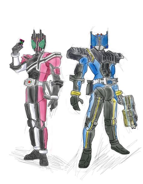 Kamen rider diend is a fanfiction author that has written 2 stories for kamen rider, and power rangers. Kamen rider decade and diend by MamamBorneo on DeviantArt