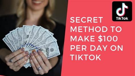 How To Make Money On Tiktok Earn Money From Tiktok Secret Method To Make Per Day On