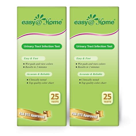 Easy Home Uti Test Strips Urinary Tract Infection Ct Ct Bottle Uti P Walmart Com