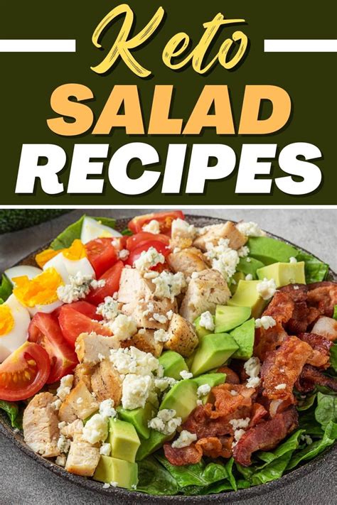 23 Best Keto Salad Recipes Insanely Good