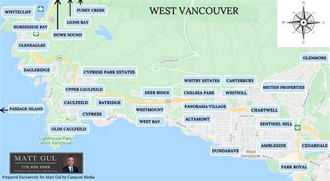 Vancouver Neighbourhoods Map