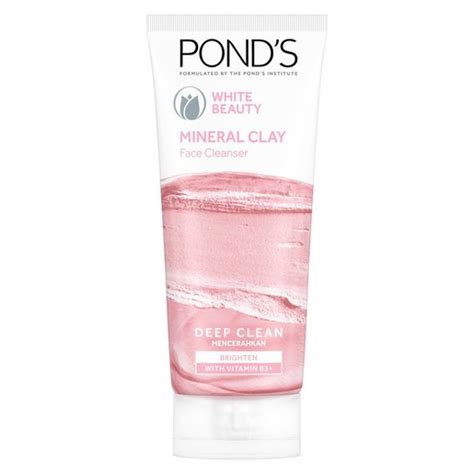 Buy Ponds Face Wash White Beauty Clay Foam 90g Online  