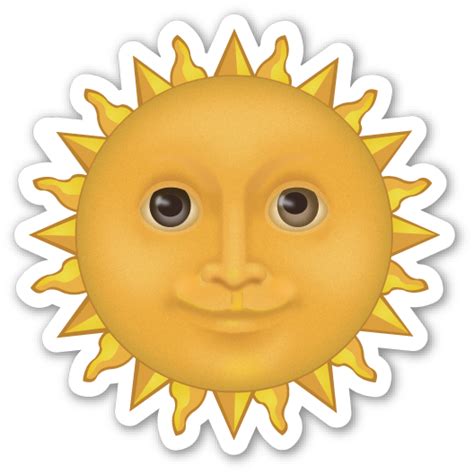 Sun Emojis