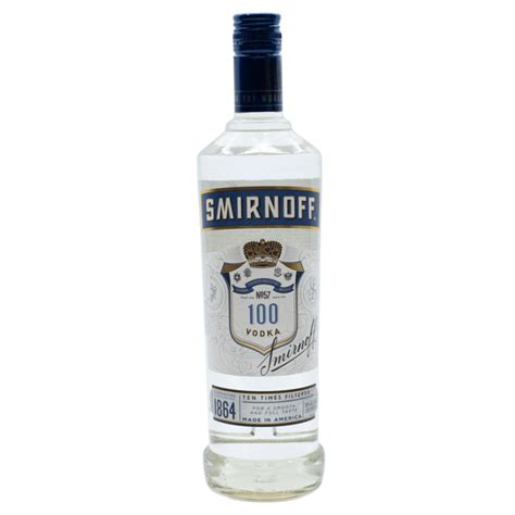 Smirnoff Vodka 100 Proof 750ml Bonsall Fine Wine And Spirits