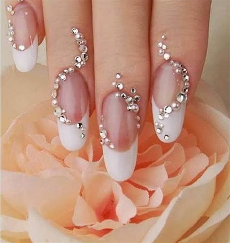 50 Stunning Bridal Nail Art Designs To Rock At Your Wedding Bridal Look Wedding Blog