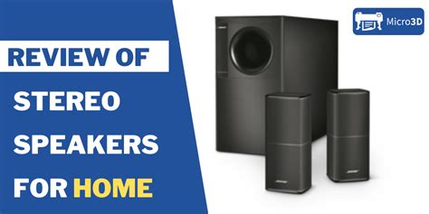5 Best Stereo Speakers Reviews Top Stereo Speakers