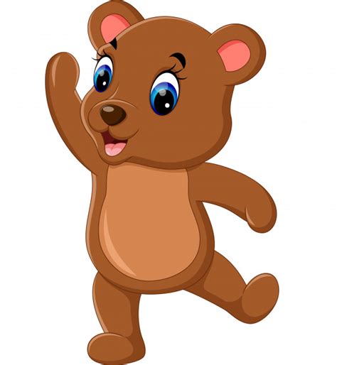 Teddybär teddybär art, bär, tragen clipart png. Bär cartoon | Premium-Vektor